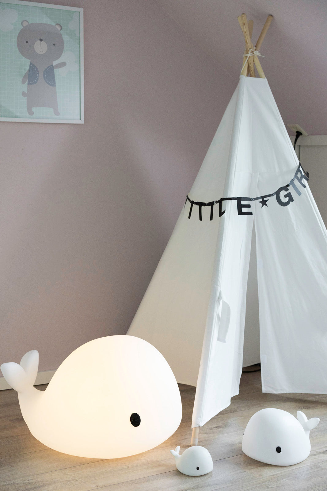 Luce notturna ricaricabile Moby S 