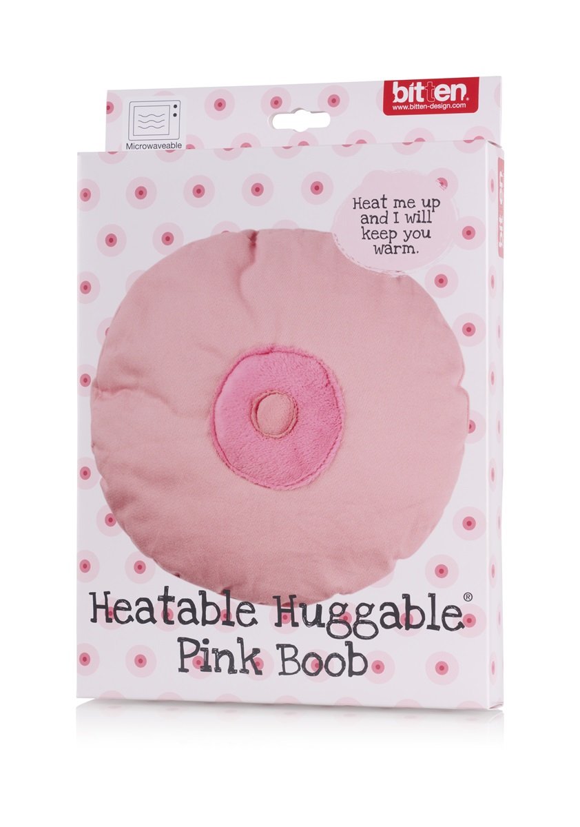Pink Breast Warmer and Cuddler