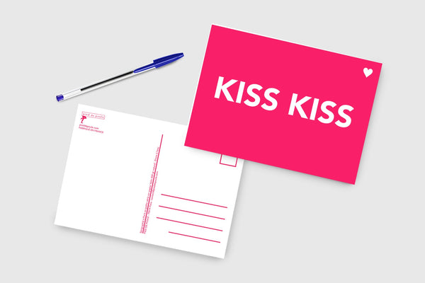 Carta fluorescente Kiss Kiss