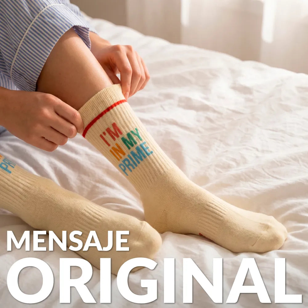Chaussettes Unisexes « In my prime »