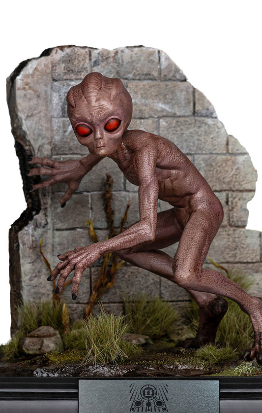Statue ET Varginha - I Want to Believe - Art Scale 1/10 - Alien