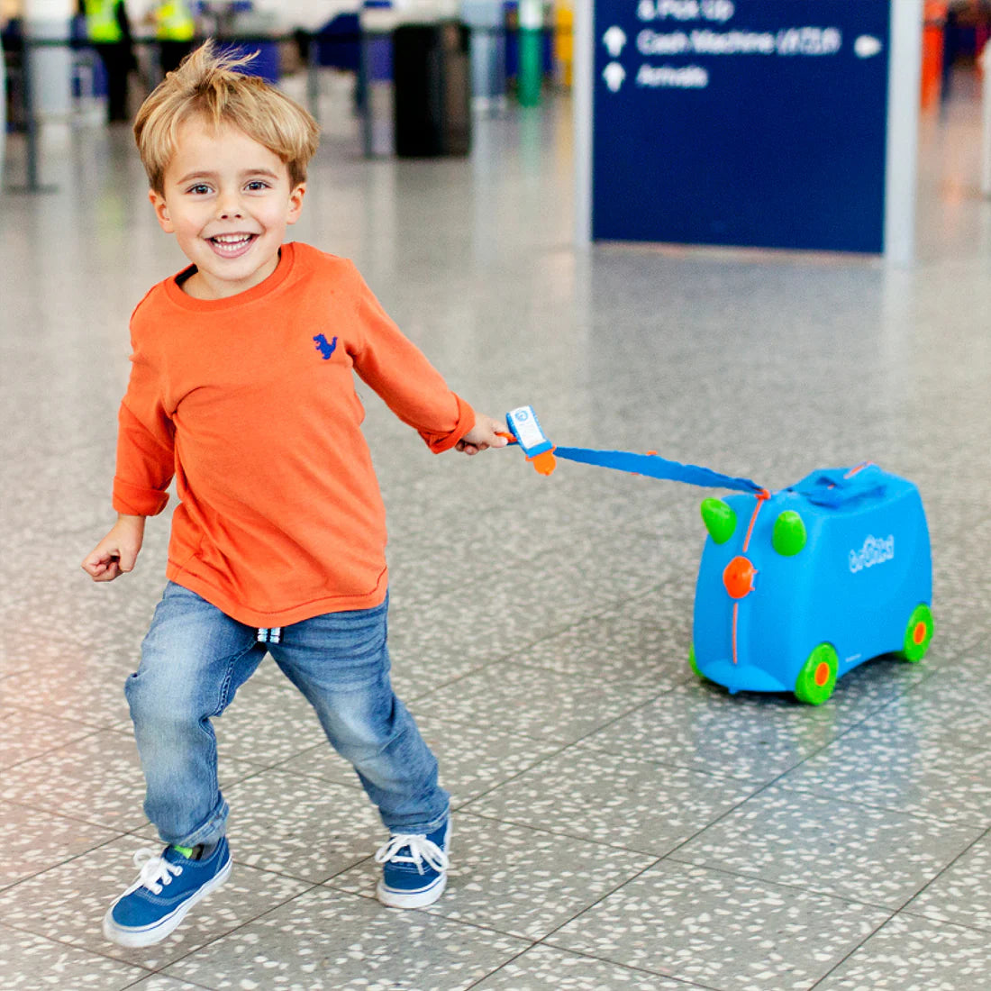Trunki Ride On - Terrance Blu