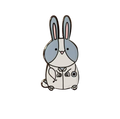 Pin's Lapin Docteur
