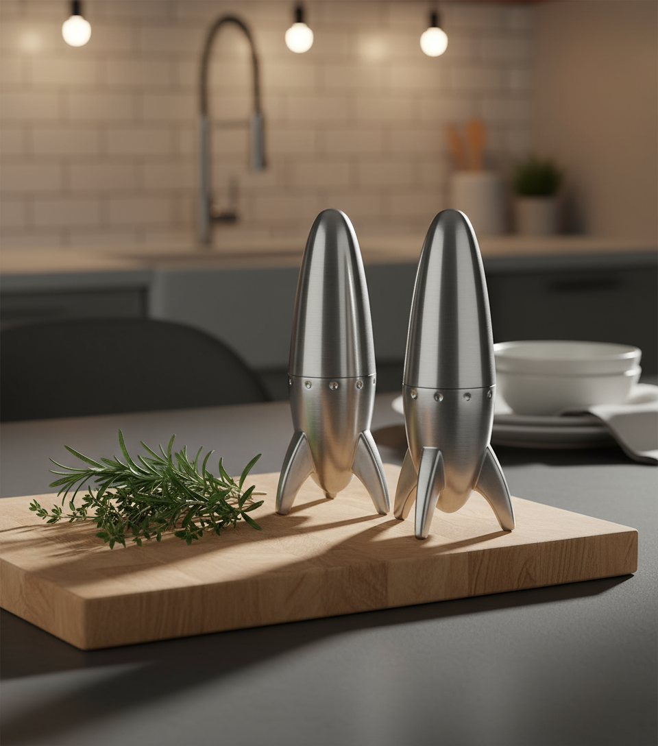 Sal y pimienta de cohete