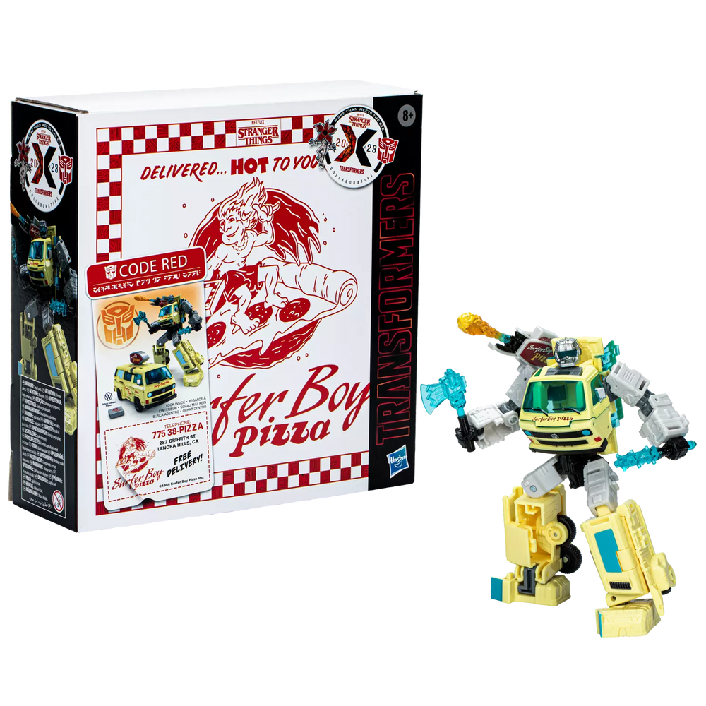 Transformers Collaborative Stranger Things X Transformers Código Rojo