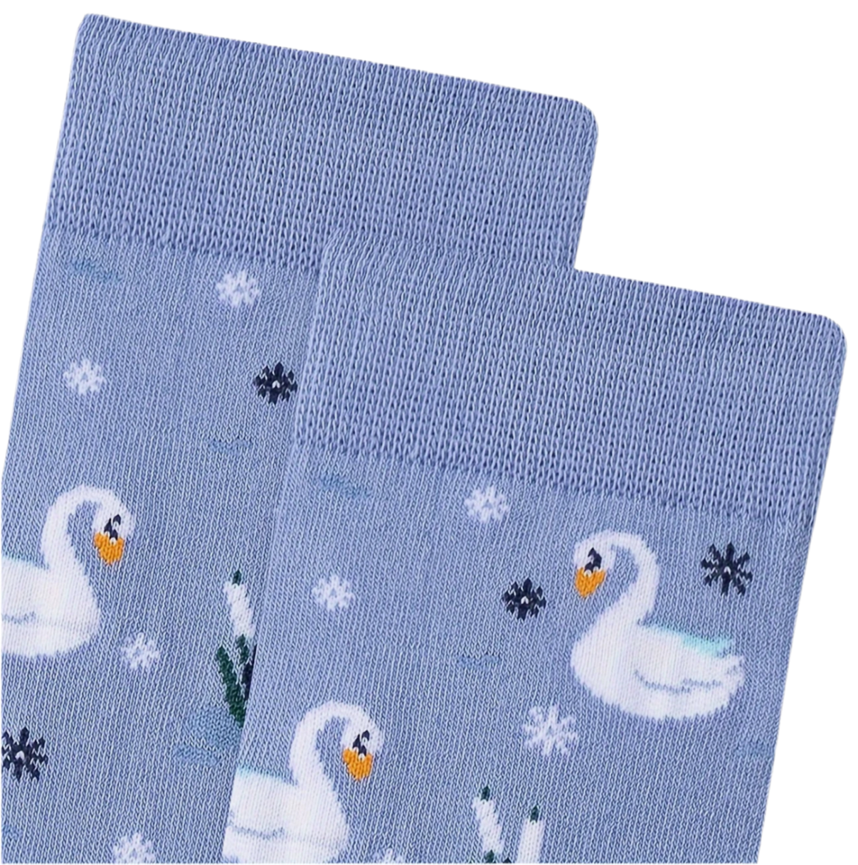 White Swan Socks