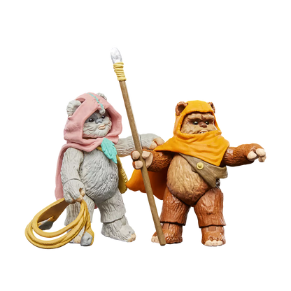 Star Wars La Colección Vintage Wicket y Kneesaa