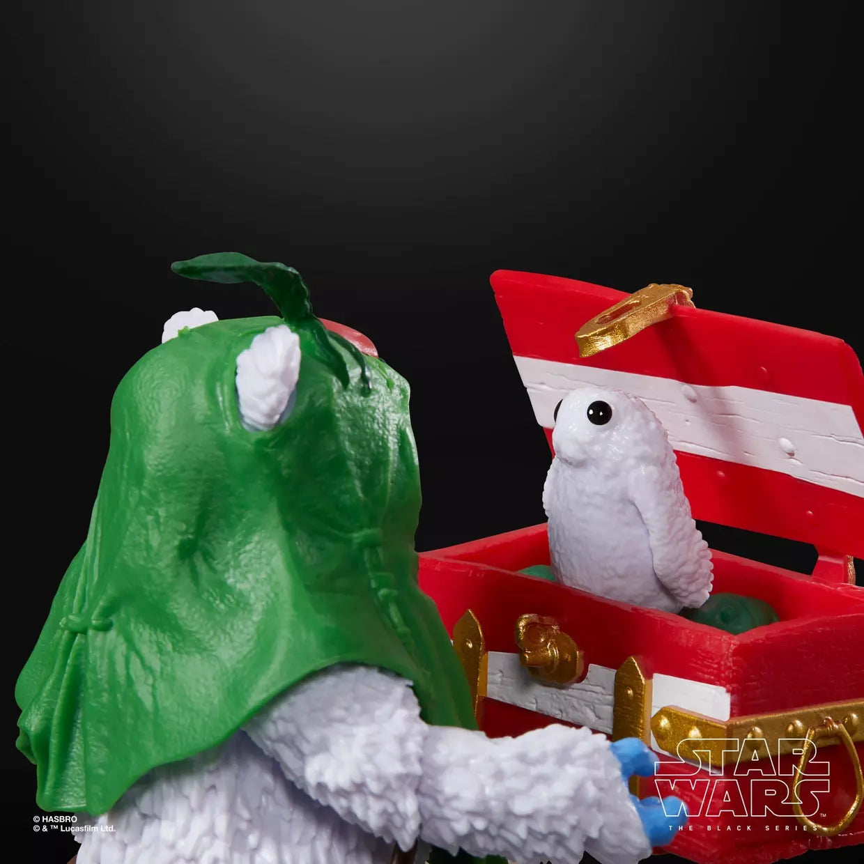 star wars the black series ewok holiday edition hasbro