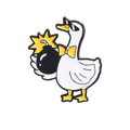 White Duck Pin with Explosive