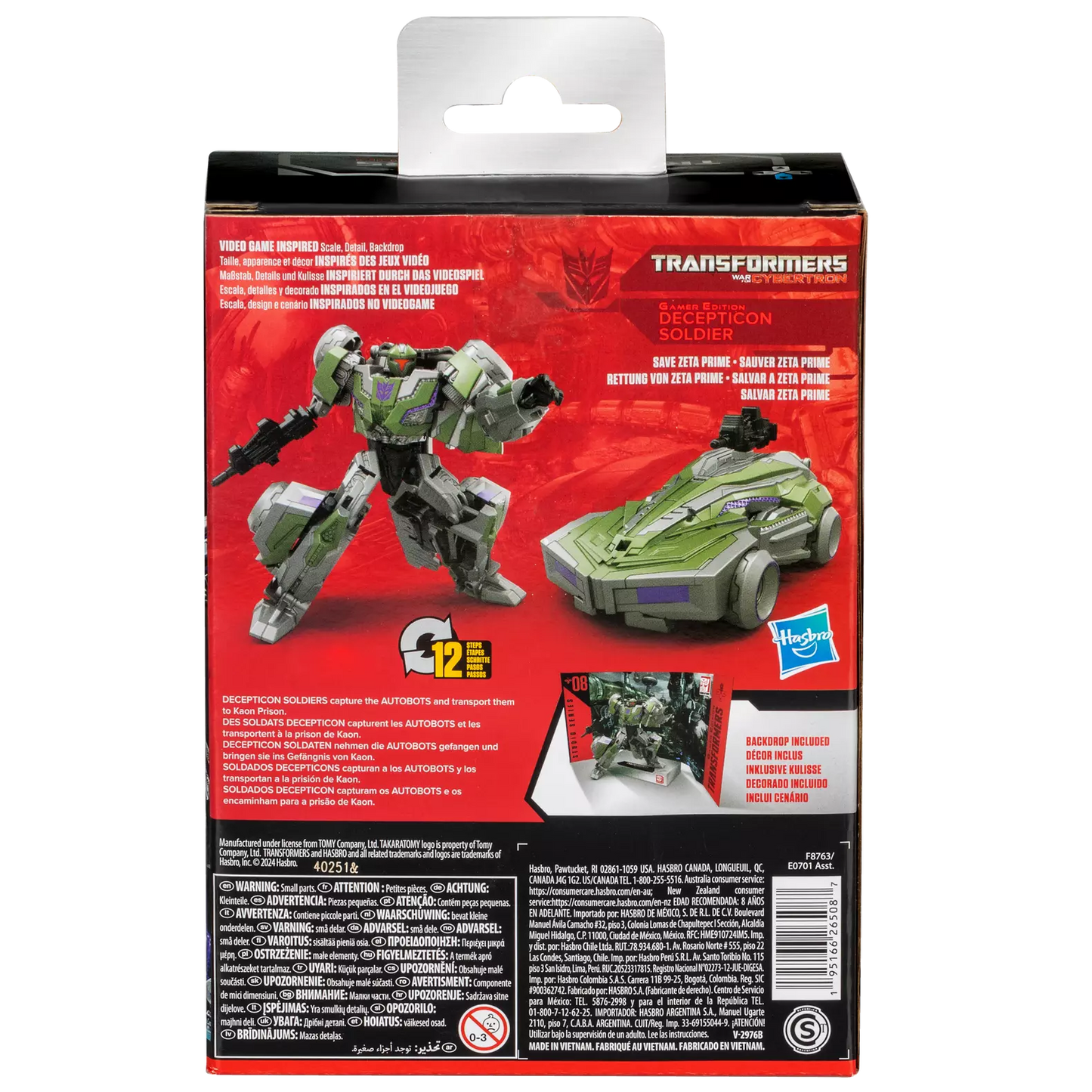 Transformers Generations Studio Series Deluxe 08 Soldat Decepticon
