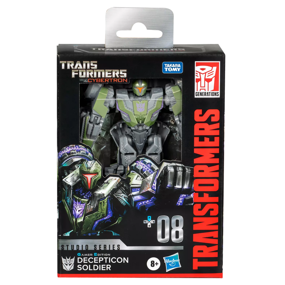 Transformers Generations Studio Series Deluxe 08 Soldat Decepticon