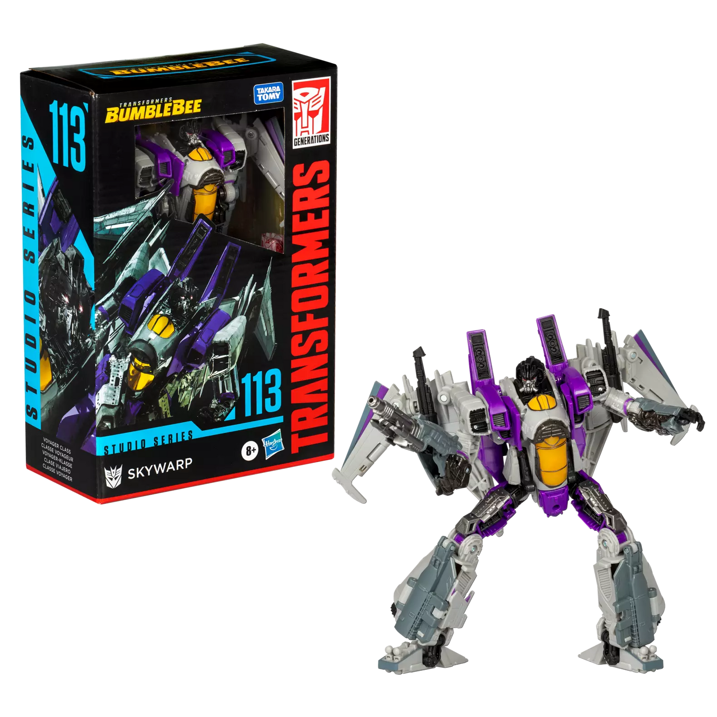Transformers Generations Studio Series Voyageur 113 Skywarp