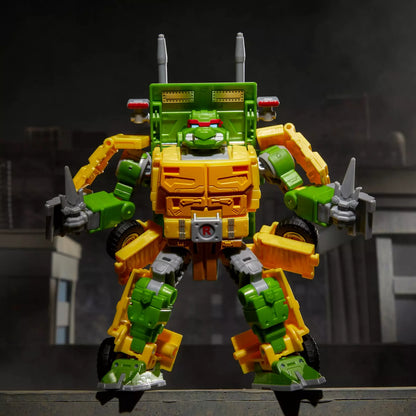 Transformers Collaborative Teenage Mutant Ninja Turtles x Transformers Party Wallop