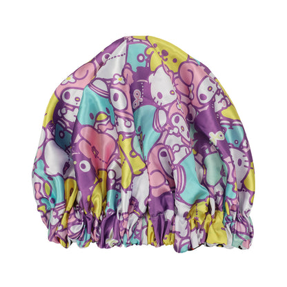Bonnet de nuit réversible Hello Kitty & Friends