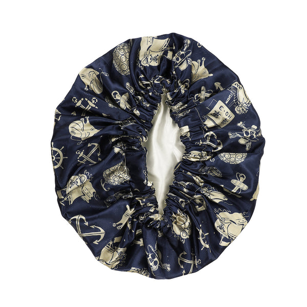 Bonnet de nuit One Piece – Marine bleu marine