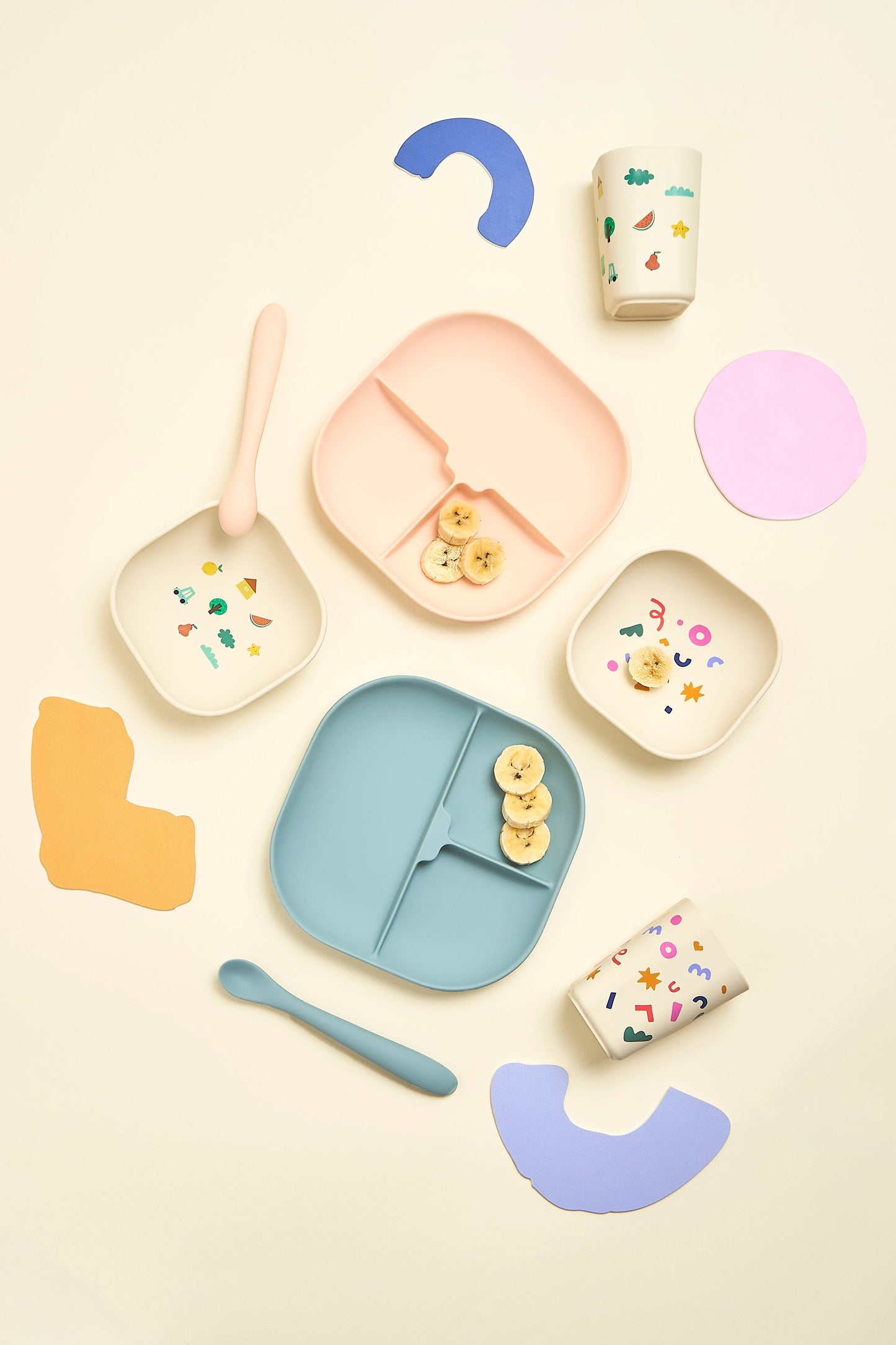 Confetti Geschirr-Set Cobalt