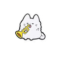 Pin's Chat Trompettiste