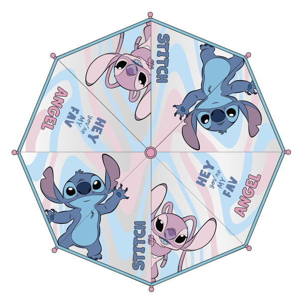 STITCH & ANGEL - Guarda-chuva Infantil