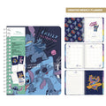 STITCH - Agenda Hebdomadaire Non Daté + Intercalaires + Stickers