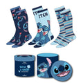 STITCH - Happy - Pack de 3 pares de calcetines (talla 36-43)