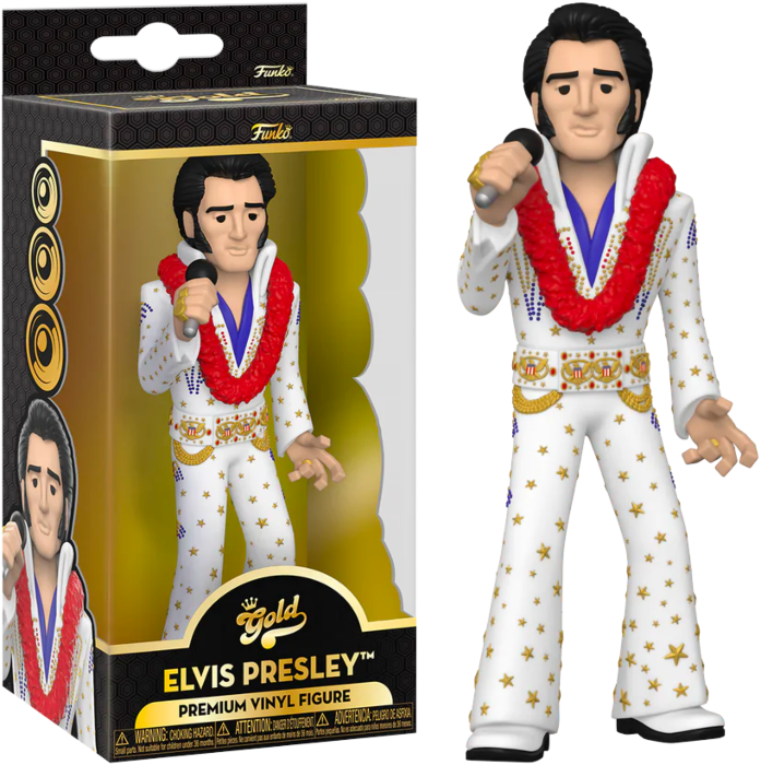 ELVIS - estatuilla de ORO