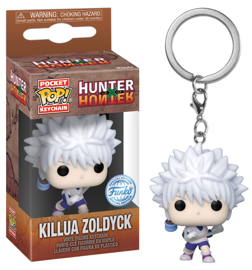 Pop! Keychain Killua Zoldyck avec Yoyo (SE)