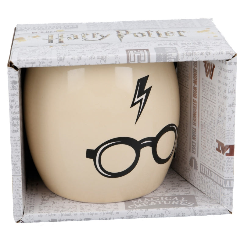 Caneca Harry Potter Lunettes & Éclair – 380 ml