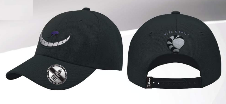 Casquette Alice au Pays des Merveilles - Chat du Cheshire “Wear A Smile”