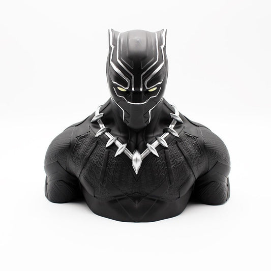 MARVEL Tirelire Boite Blister Black Panther Waka Deluxe Bust 20 cm