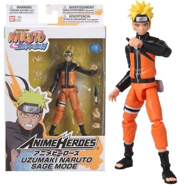 Figura de Naruto Uzumaki em Modo Sábio, Heróis do Anime