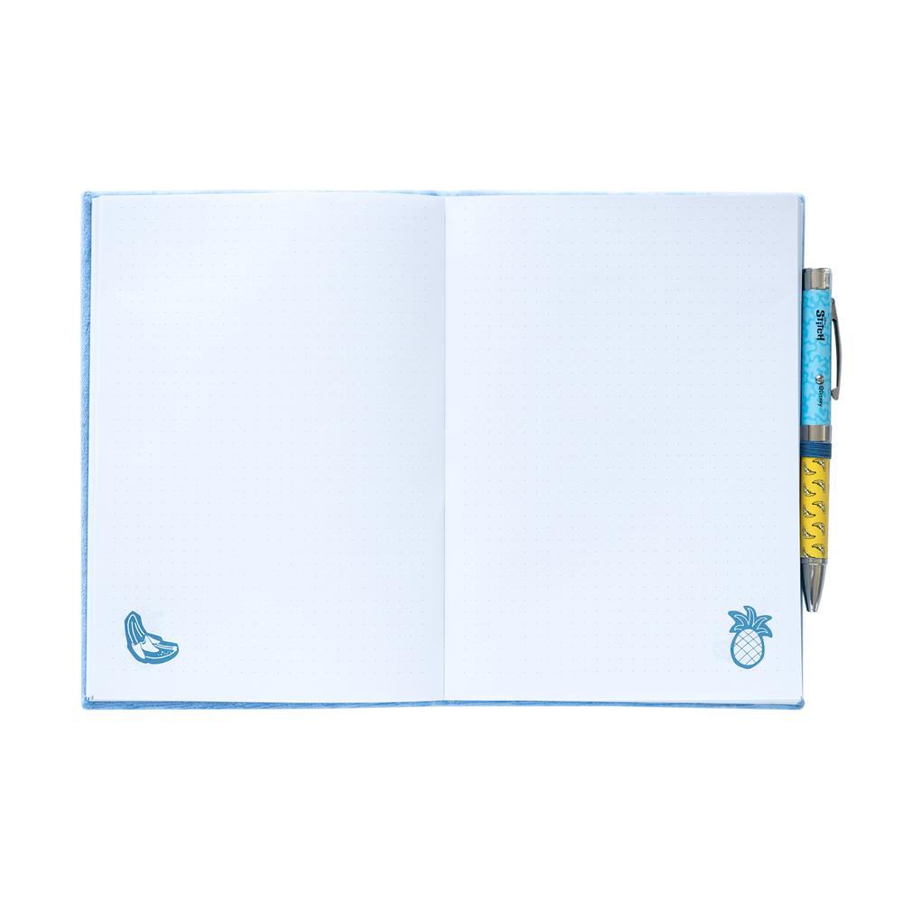 Carnet  Fourrure + Stylo Projecteur Lilo & Stitch - Stitch