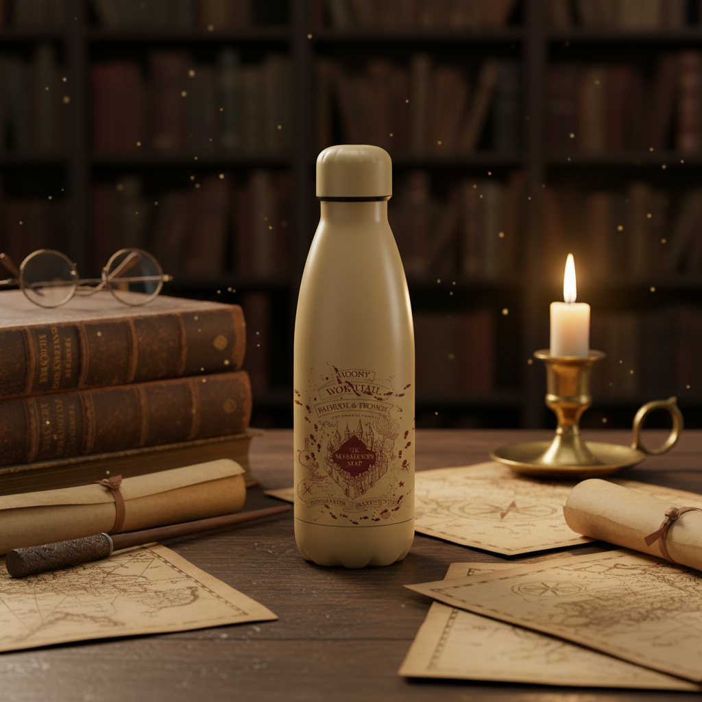 Geïsoleerde fles met Harry Potter-print
 Sluipkaart