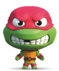 Teenage Mutant Ninja Turtles - Raffaello - Personaggio Elastikorps da 10 cm