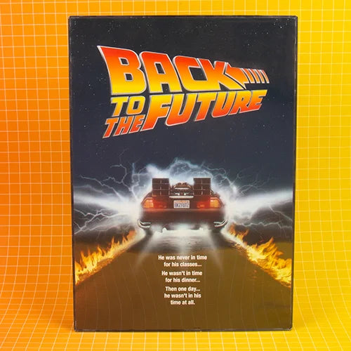 Póster luminoso de Regreso al futuro: goma quemada 