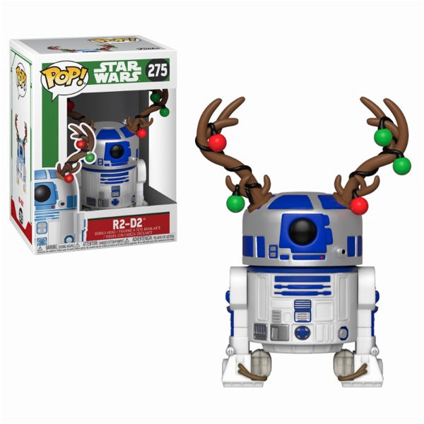 Pop! R2-D2 com Cornos de Rena