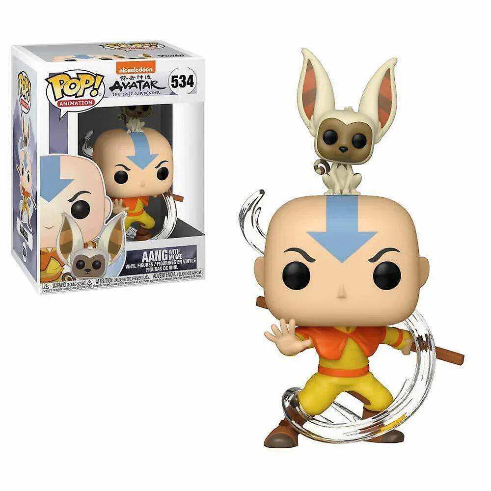¡Estallido! Aang con Momo 