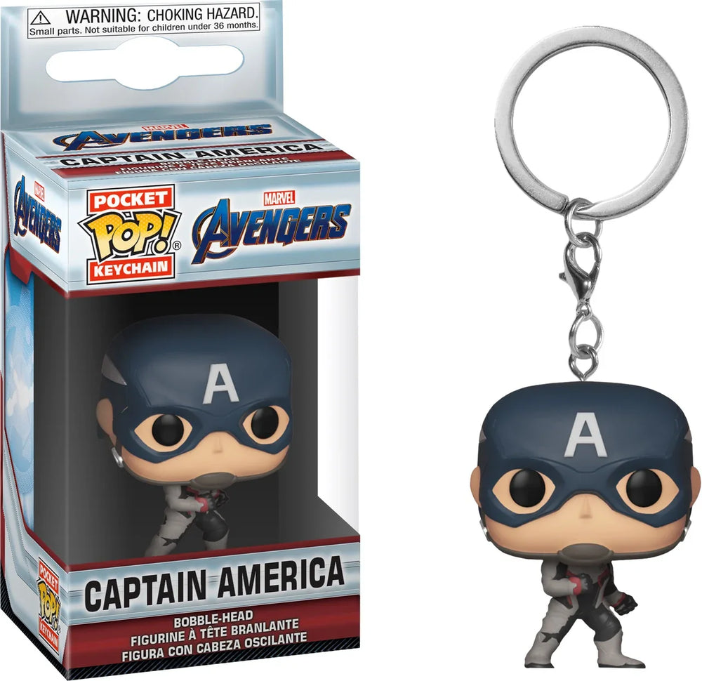 Porta-chaves Pop! Capitão América 