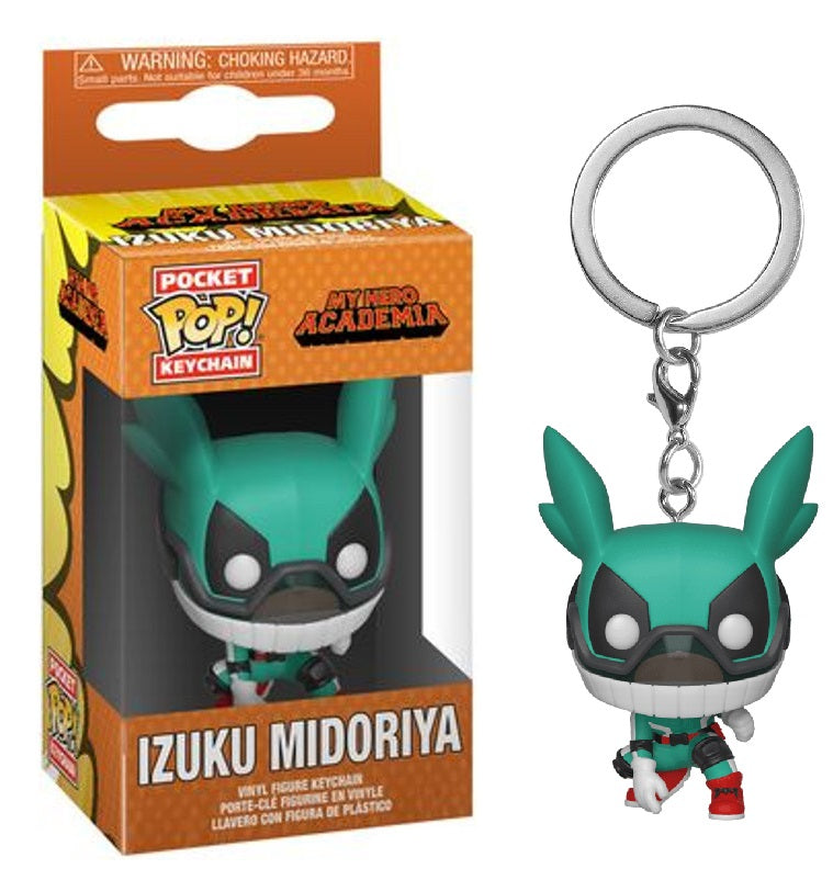 Pop! Sleutelhanger Deku met helm 