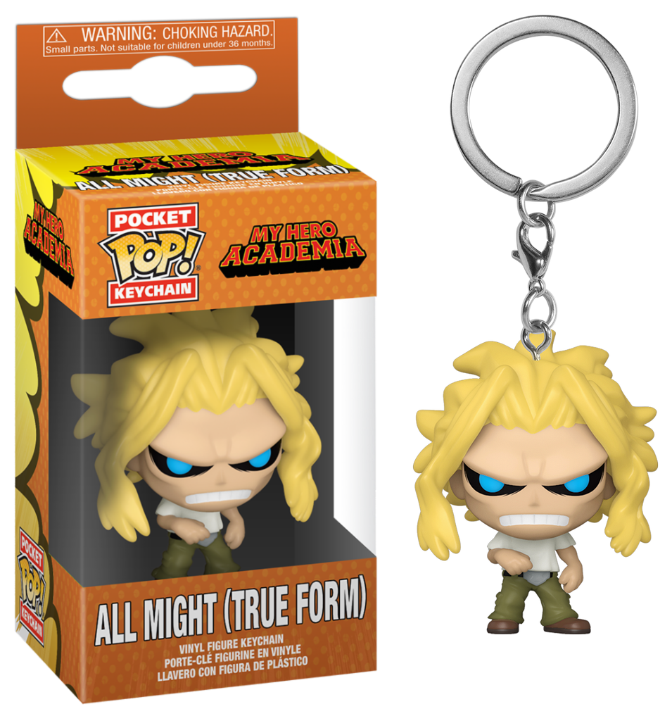 MY HERO ACADEMIA Pocket Pop Keychain All Might (True Form)