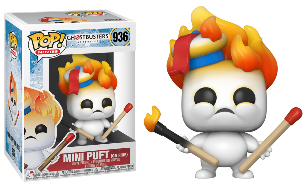 Pop! Mini Puft on Fire