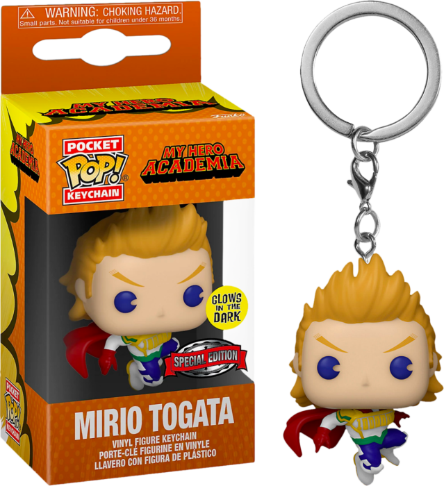 Pop! Keychain Mirio Togata (SE) (GITD)