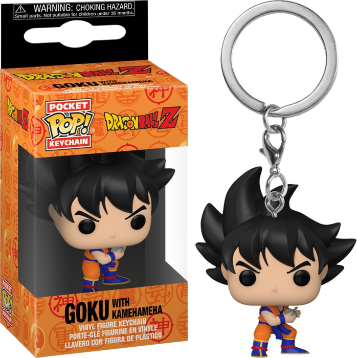 Pop! Sleutelhanger Goku met Kamehameha