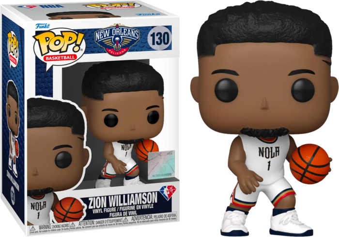 ¡Pum! Zion Williamson (Camiseta Azul)