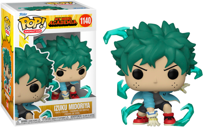 pop izuku midoriya with gloves 1140