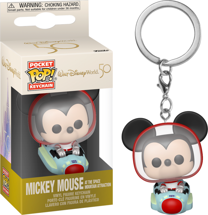 Porta-chaves Pop! Mickey Space Mountain 