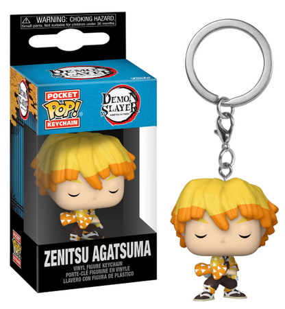 DEMON SLAYER Pocket Pop Keychains Zenitsu