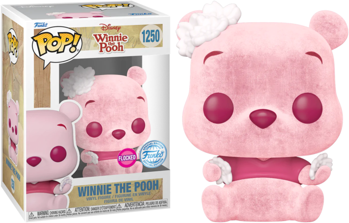 pop winnie the pooh cherry blossom flocked 1250