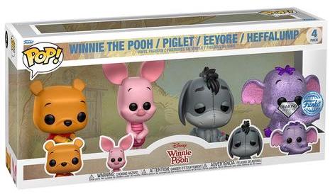 Pop! Winnie l’Ourson (Diamond) 4-Pack