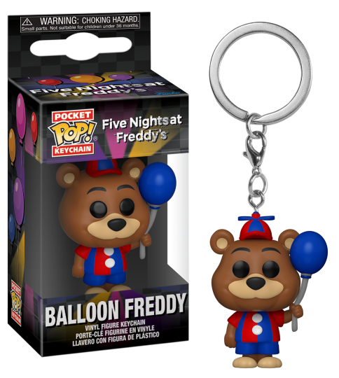 Pop! Sleutelhangerballon Freddy