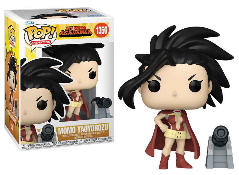 ¡Estallido! Y su amigo Momo Yaoyorozu con Cannon